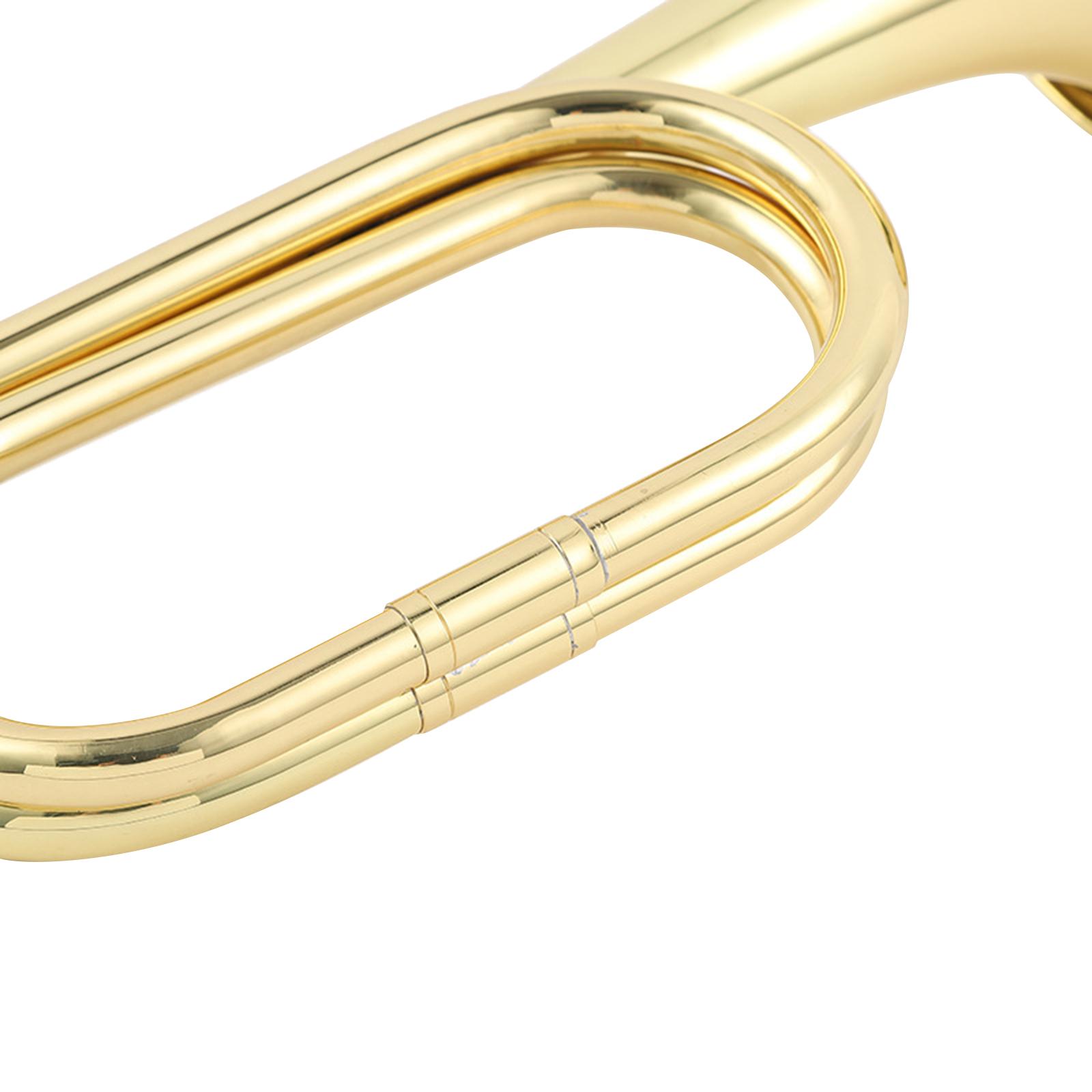 Mini Trompete de Latão com Boc - Musical Instrument Bugle avaliação e preço