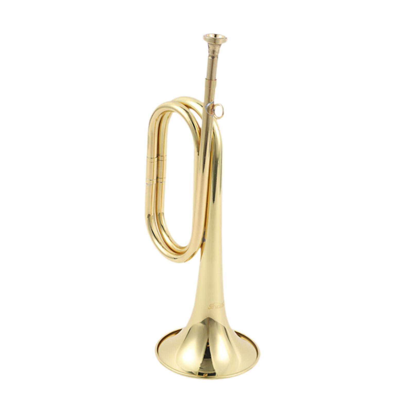 Trompete Musical de Sinalizaçã - Musical Instrument Bugle avaliação e preço