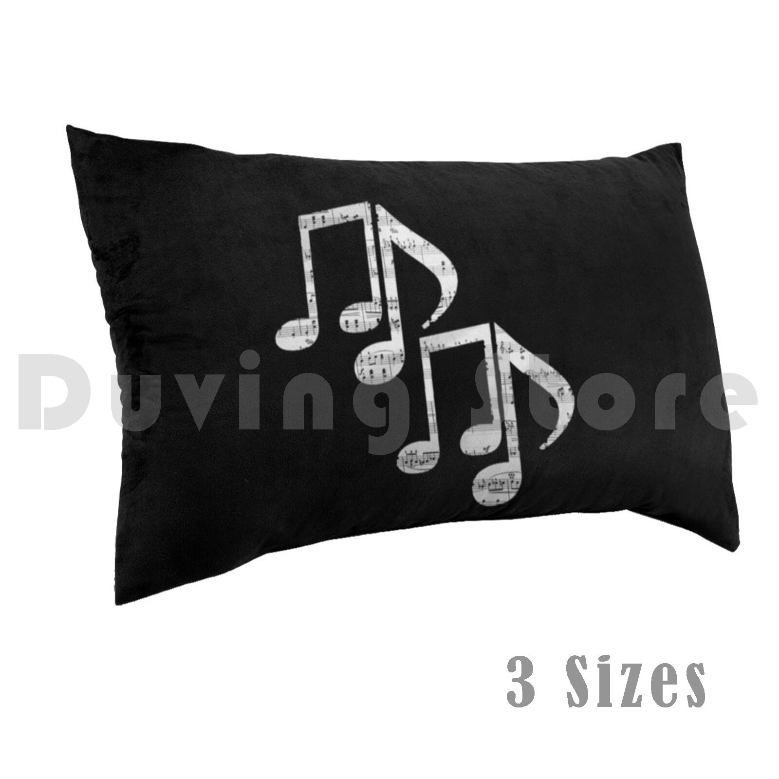 Notas musicais fronha impressa - Song With Musical Instrument avaliação e preço