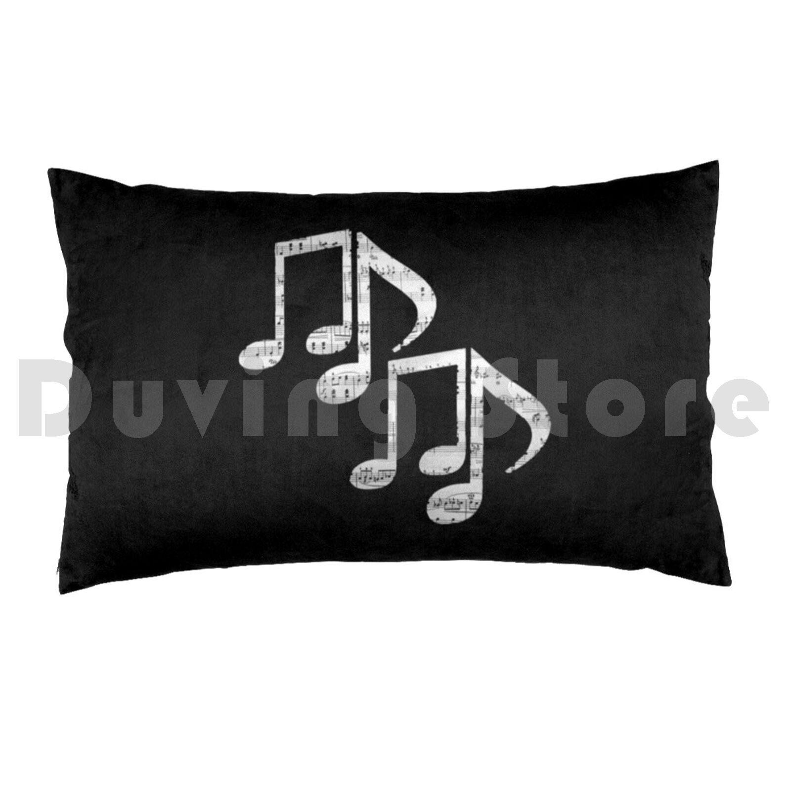 Notas musicais fronha impressa - Song With Musical Instrument avaliação e preço