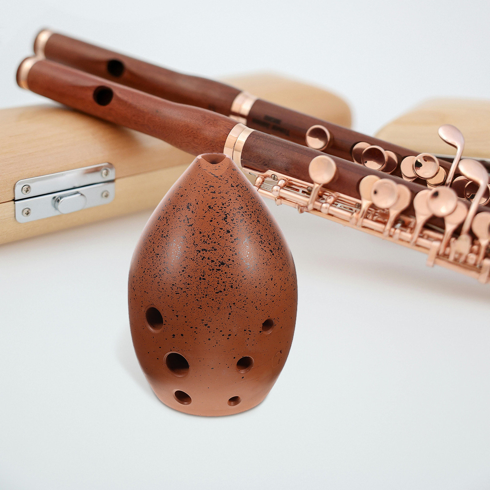 Ocarina de Cerâmica de 8 Furos - Musical Instrument Xun avaliação e preço