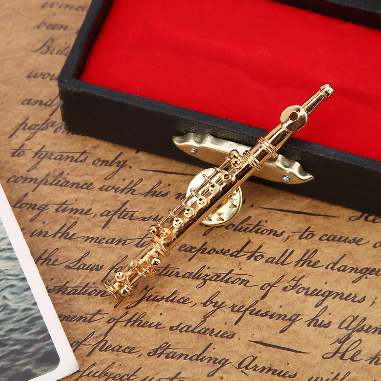 Pin de lapela esmalte duro par - Musical Instrument Oboe avaliação e preço