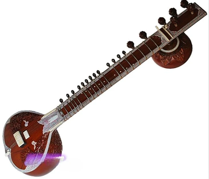 Instrumentos musicais, sitar,  - Musical Instrument Sitar avaliação e preço