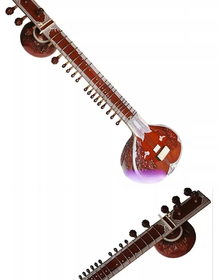 Instrumentos musicais, sitar,  - Musical Instrument Sitar avaliação e preço