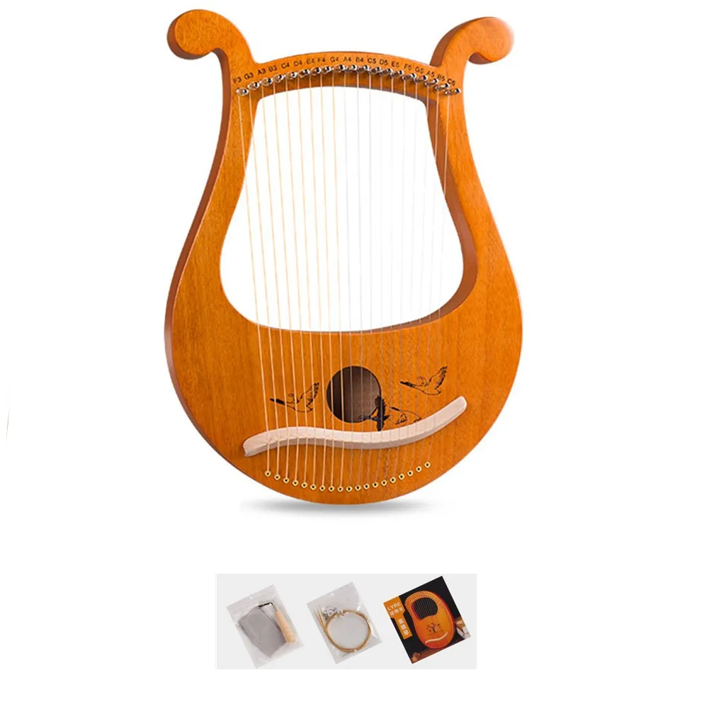 Alta qualidade 19 cordas lira  - Musical Instrument Names avaliação e preço