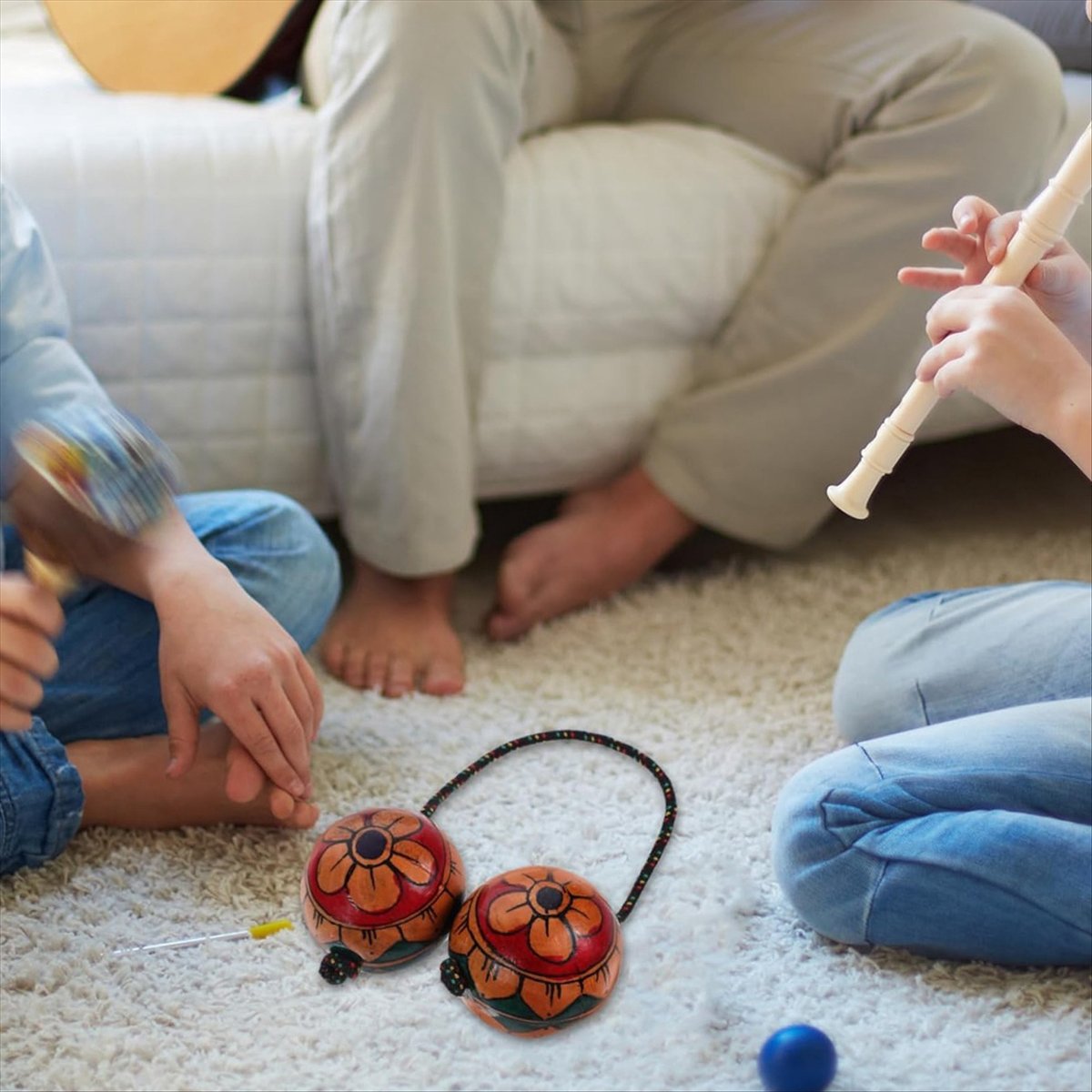 【NOVIDADE!】Maracas Desenhadas  - A Musical Instrument You Shake avaliação e preço